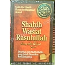 "Buku Shahih Wasiat Rasulullah"